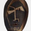 Masker, keramiek, L 30 cm, 1979