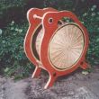 Kinderstoel, wilgenhout, H 50 cm, 1991